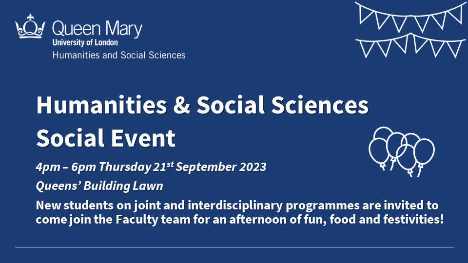 Humanities & Social Sciences Social Event
