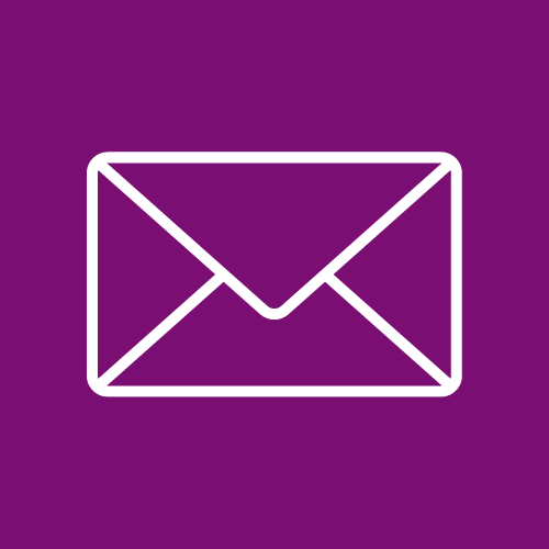 An envelope representing email support from ITS