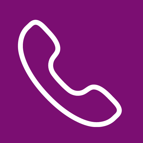 A telephone icon representing phone support from ITS