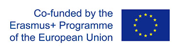 Logo stating this event is Co-funded by the Erasmus+ Programme of the European Union