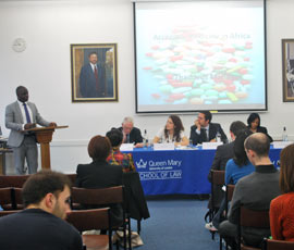 Thaddeus Manu and panel at the Legal Research Conference March 2010