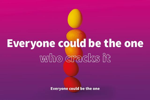 Everyone could be the one who cracks it