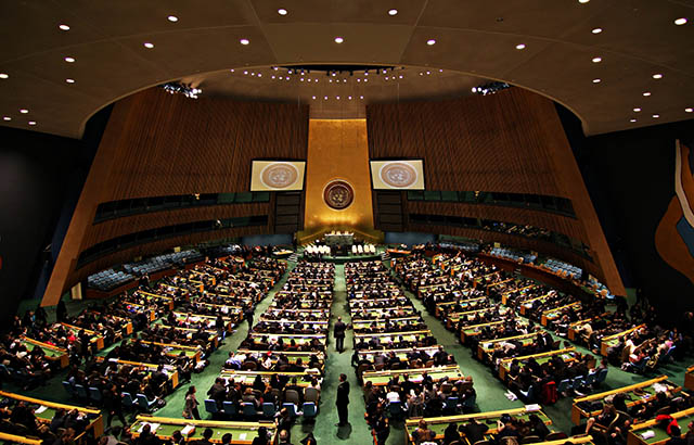 UN General Assembly (Credit: Basil D Soufi)
