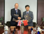 Photograph of Professor Colin Bailey and Mr Sheng Jianxue