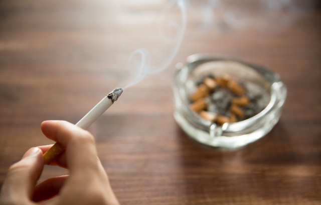 A lit cigarette. Credit: iStock/Altayb