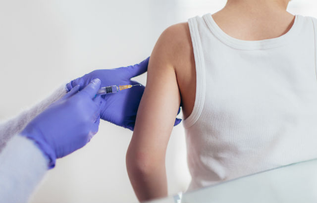 A stock image of someone receiving a vaccination. Public concern about vaccines is increasing.
