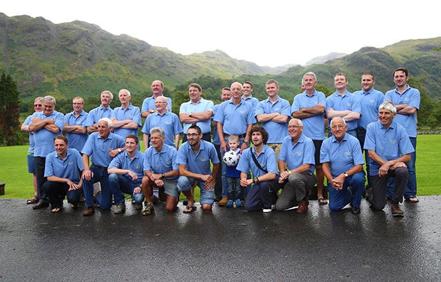 The 50th anniversary party in the Lake District