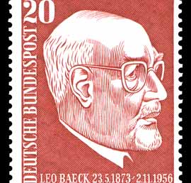 Special stamp commemorating Leo Baeck