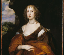 Portrait of Mary Hill, Lady Killigrew; Van Dyck (1638)
