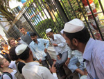 The Dabbawallas (lunch delivery men) of Mumbai