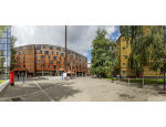 Panoramic view of the Curve on the Mile End Campus