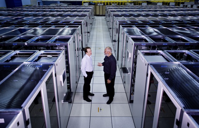 One of the data centres at CERN. Image: CERN