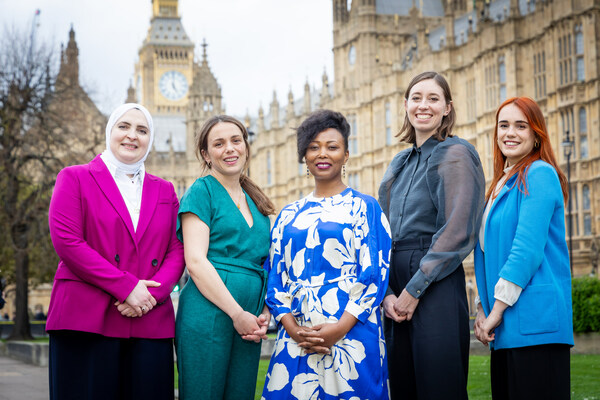 Winners of this year’s L’Oréal UNESCO For Women In Science Awards, which took place on 18th March in the House of Commons.