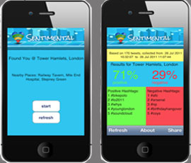 Sentimental - the new app from Chatterbox Analytics