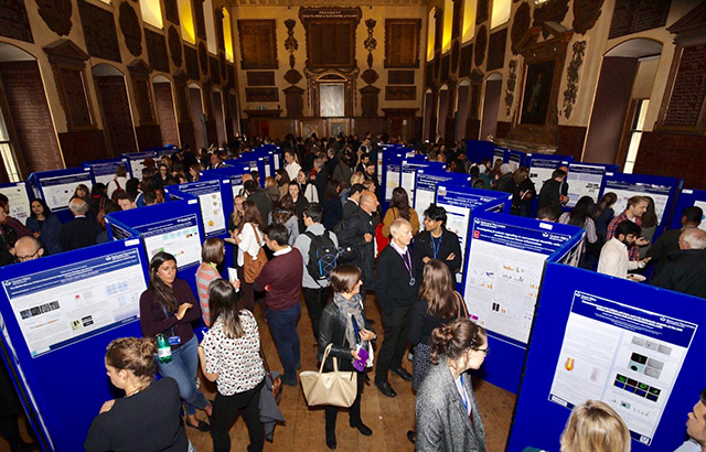 Poster presentations in the Great Hall