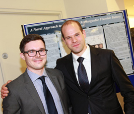Dental students Mark Franks (left) and Corwin Hine (right)