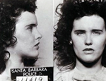 Elizabeth Short's arrest photo from 1943 for underage drinking
