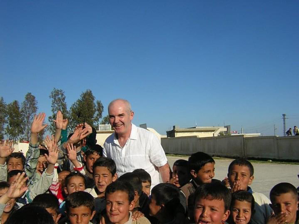SED Ali Campbell Working with children from village communities on the Golan Heights; Syria; 2005