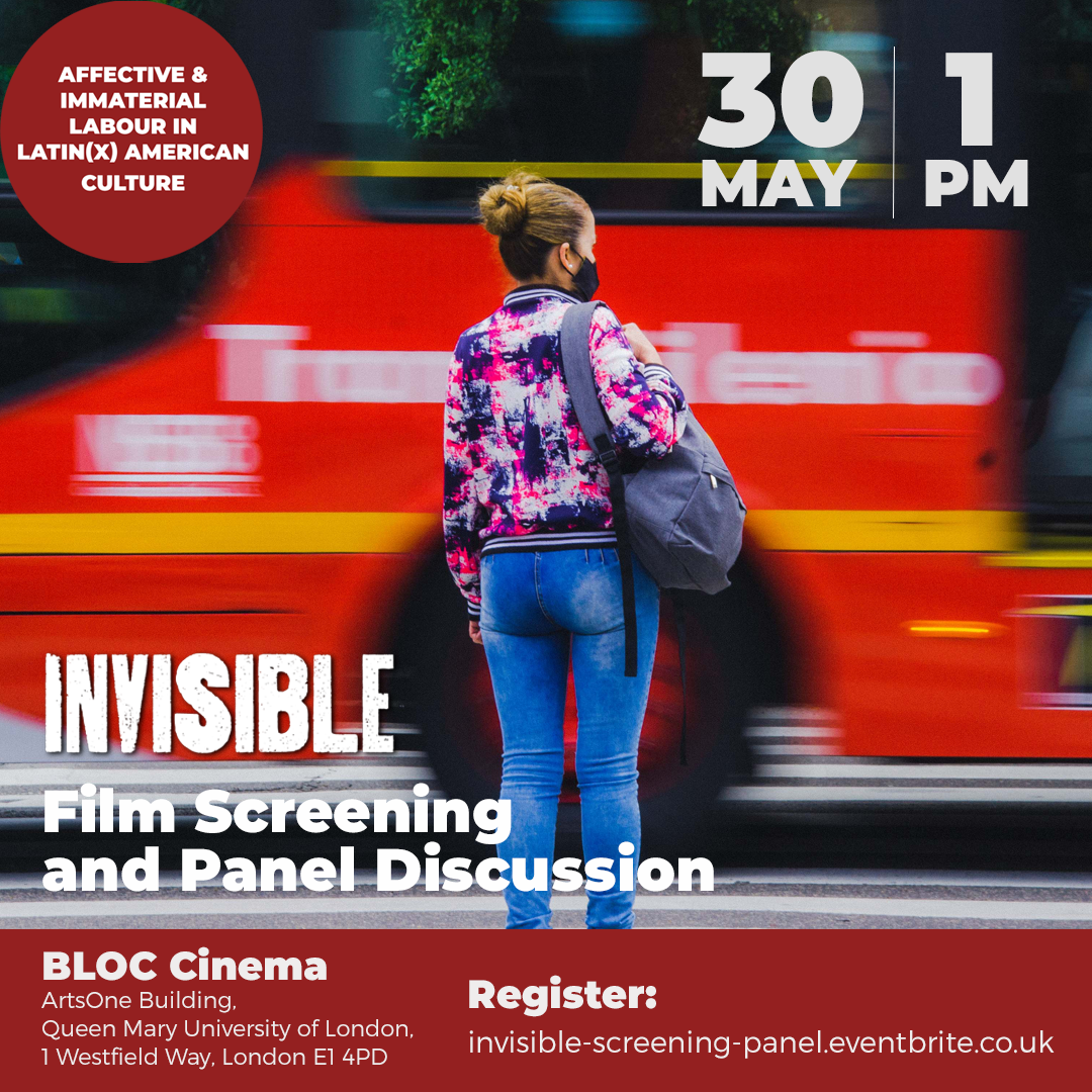 Screening and Panel Discussion of 'Invisible': Domestic Workers' Commutes in Colombia