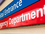 Hospital sign in London. Credit: georgeclerk/iStock.com.