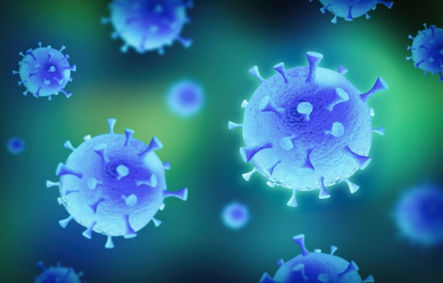 Graphical image of Coronavirus