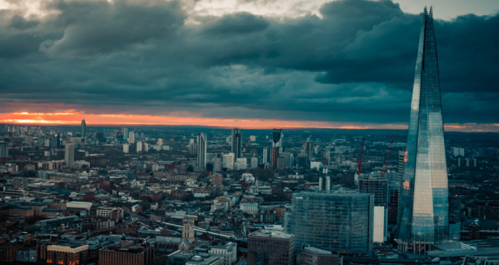 London Skyline at dusk