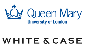 Queen Mary University of London and White and Case logos