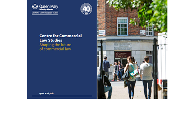 Front cover of the CCLS Brochure and the CCLS building at Lincoln's Inn Fields