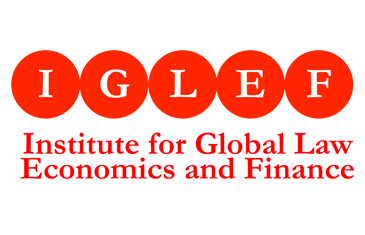 Institute for Global Law Economics and Finance IGLEF logo