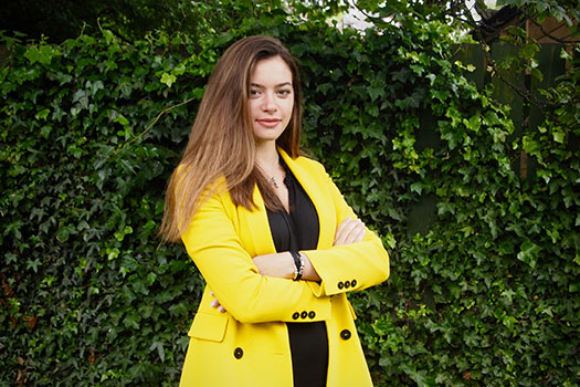 Laura Cestaro, a Final Year LLB Law student at Queen Mary University of London