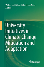 University Initiatives in Climate Change Mitigation and Adaptation cover