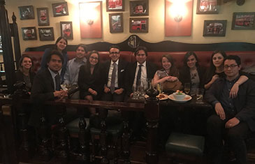 Alumni reunion in Bogota, Colombia