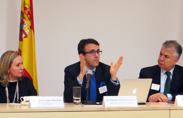 Rodrigo Olivares-Caminal at Spanish Chamber of Commerce