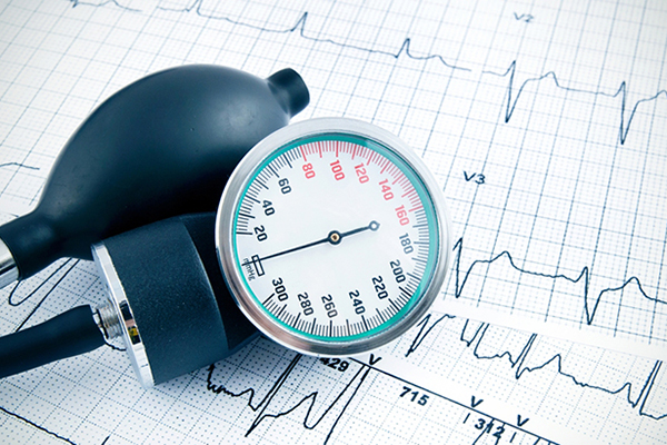 A manual blood pressure monitor