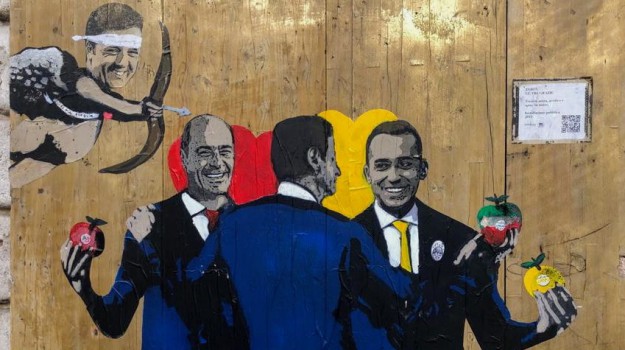 Graffiti of politicians