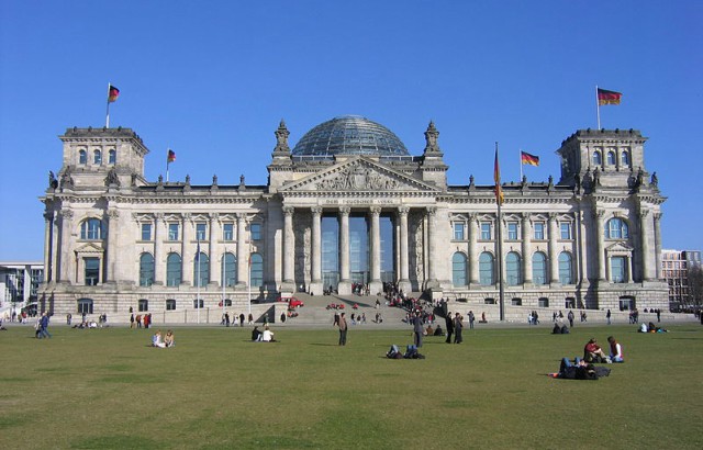 Reichstag building exterior