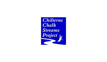 Chilterns Chalk Streams Project logo (river and dragonfly).