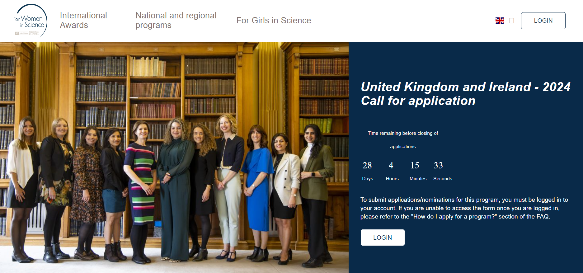Women in Science UK & Ireland Rising Talent Programme