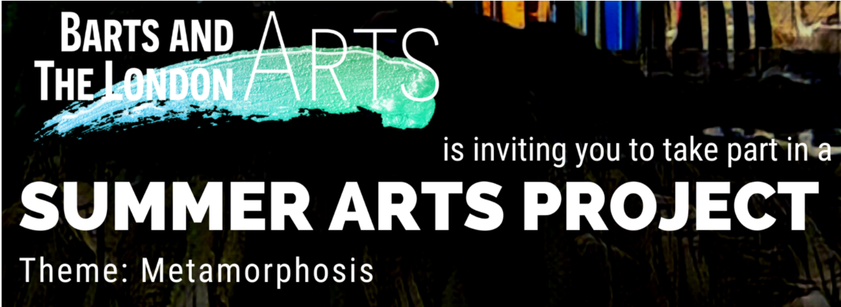 Barts and The London Summer Arts Project Logo_Theme Metamorphosis