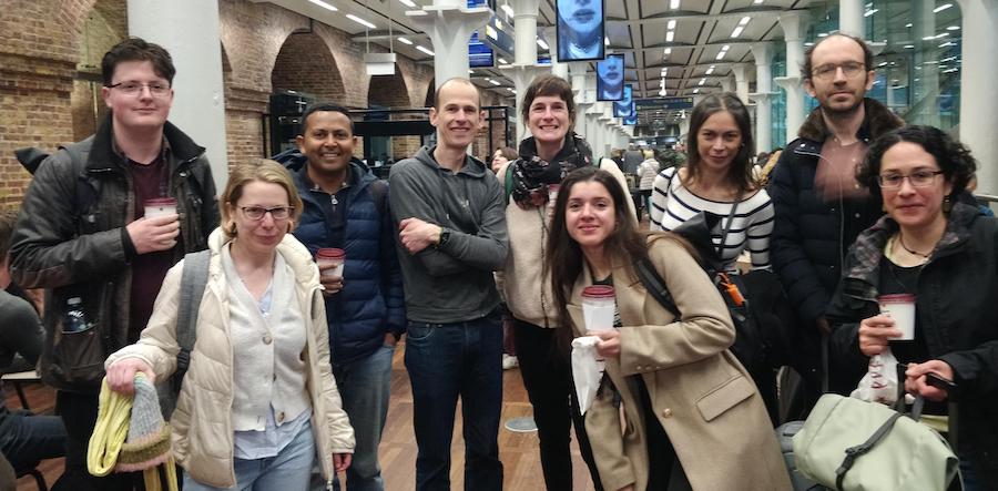Photo of QMUL people attending the ICTE conference