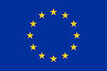 EU flag blue with yellow stars