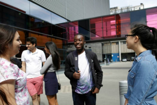 Queen Mary University of London students on our Whitechapel campus