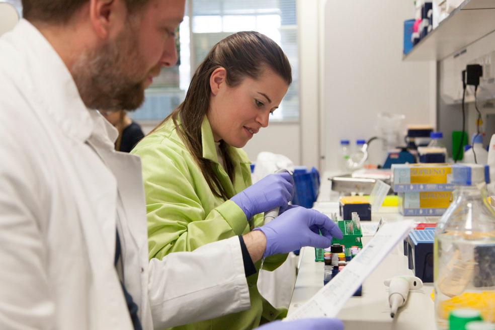 scientist in laboratory