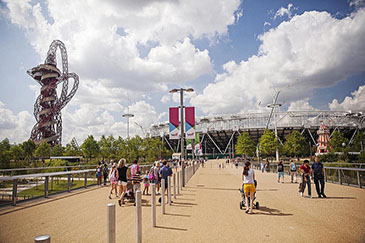 Experience sports, events and iconic venues at the Queen Elizabeth Olympic Park.