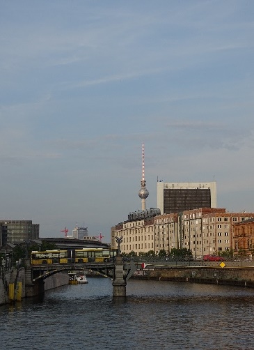 Fernsehturm - the iconic television tower in central Berlin