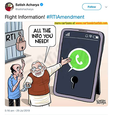 The impact of WhatsApp on the national psyche @satishacharya