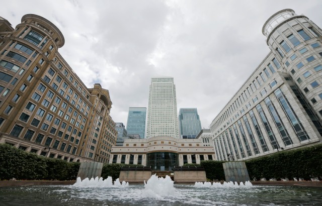 Cabot Square in Canary Wharf, home of the Competition and Markets Authority