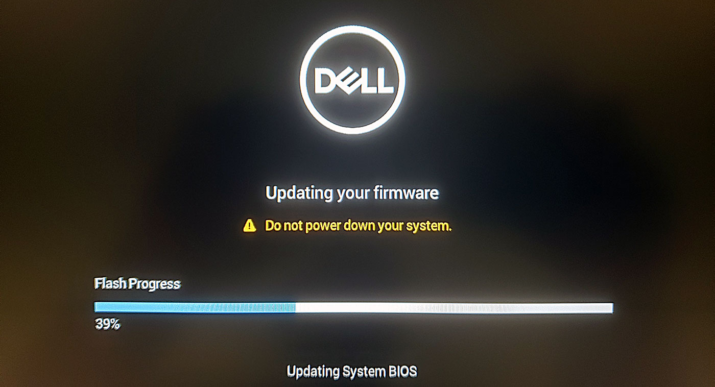 Some updates will run in the boot environment, making your machine temporarily unavailable.
