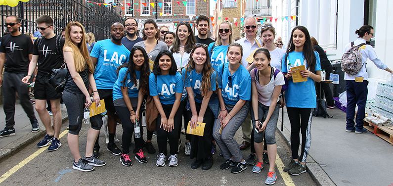 LAC and qLegal at Free Legal Advice charity walk