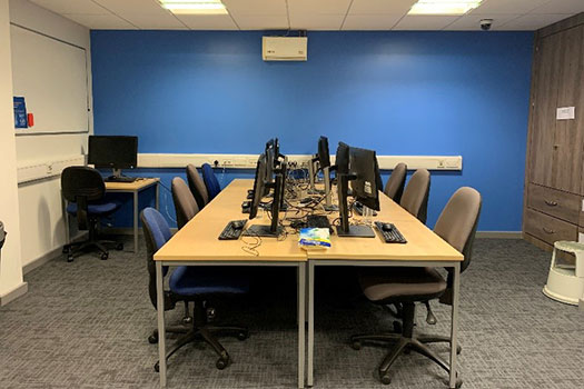 New Computer Room in the Queen Mary Legal Advice Centre